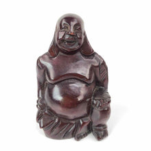 Load image into Gallery viewer, Carved Wooden Buddha