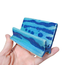 Load image into Gallery viewer, Studio Pottery Business Card Holder