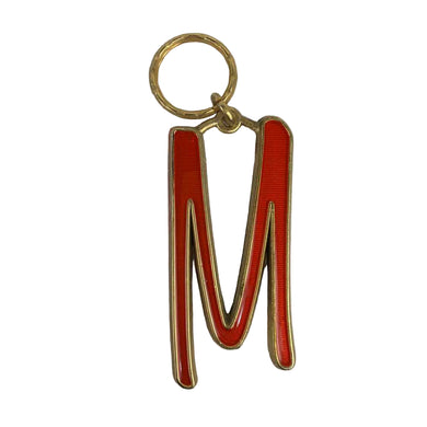 Letter M Keychain