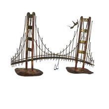 Load image into Gallery viewer, Metal Bridge Sculpture