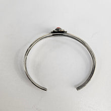Load image into Gallery viewer, Oxidized Coral Flower Cuff