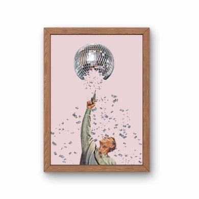 Disco Ball Shooter Print