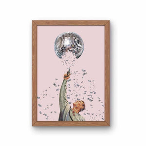 Disco Ball Shooter Print
