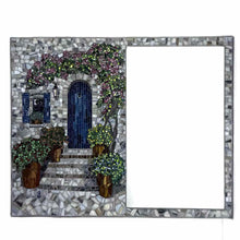 Load image into Gallery viewer, Blue Door Mosaic Mirror