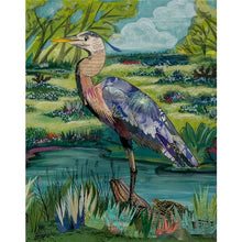 Load image into Gallery viewer, Blue Heron of Bastrop Print