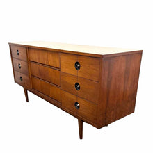 Load image into Gallery viewer, Modern Walnut Dresser