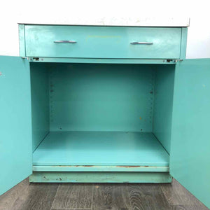 Aqua Metal Cabinet