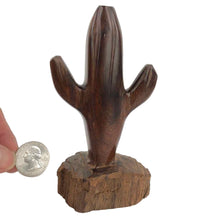 Load image into Gallery viewer, Carved Ironwood Saguaro Cactus