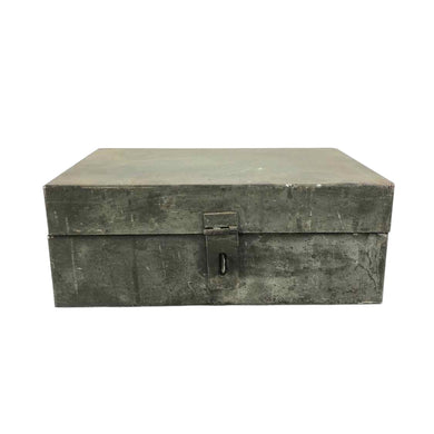 Green Metal Cash box