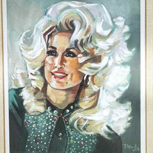 Load image into Gallery viewer, Dolly Parton Portrait Print