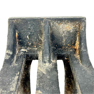 Modern Cast Iron Andirons