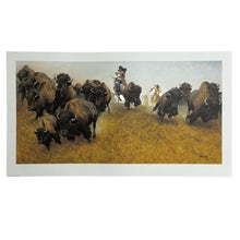 Load image into Gallery viewer, Buffalo Runners Signed Print
