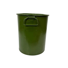 Load image into Gallery viewer, Green Metal Bin