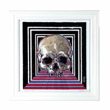 Load image into Gallery viewer, Come Closer Geometric Skull Print