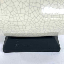 Load image into Gallery viewer, Large Crackle Pottery Lamp