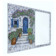 Load image into Gallery viewer, Blue Door Mosaic Mirror