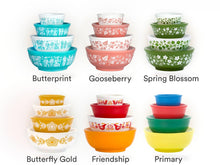 Load image into Gallery viewer, Pyrex-Inspired Mini Stacking Bowls