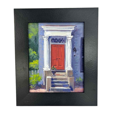 Red Front Door Painting