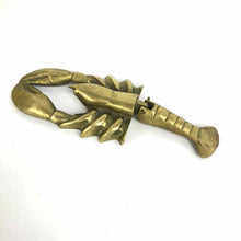 Load image into Gallery viewer, Brass Lobster Door Knocker