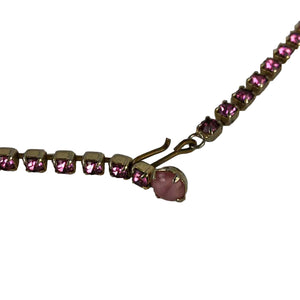 Pink Costume Jewelry Necklace