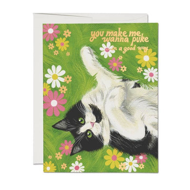You Make Me Want to Puke Card