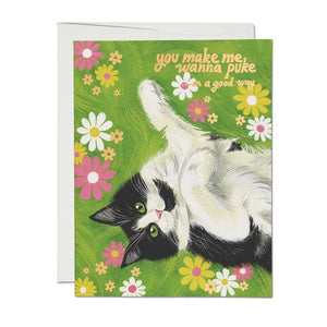 You Make Me Want to Puke Card
