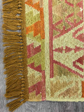 Load image into Gallery viewer, Kilim Waziri Mustard Rug