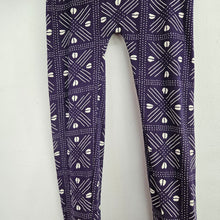 Load image into Gallery viewer, Purple Mudcloth Overalls