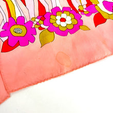 Load image into Gallery viewer, Floral 1960s Scarf