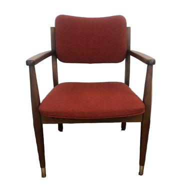 Modern Walnut Arm Chair