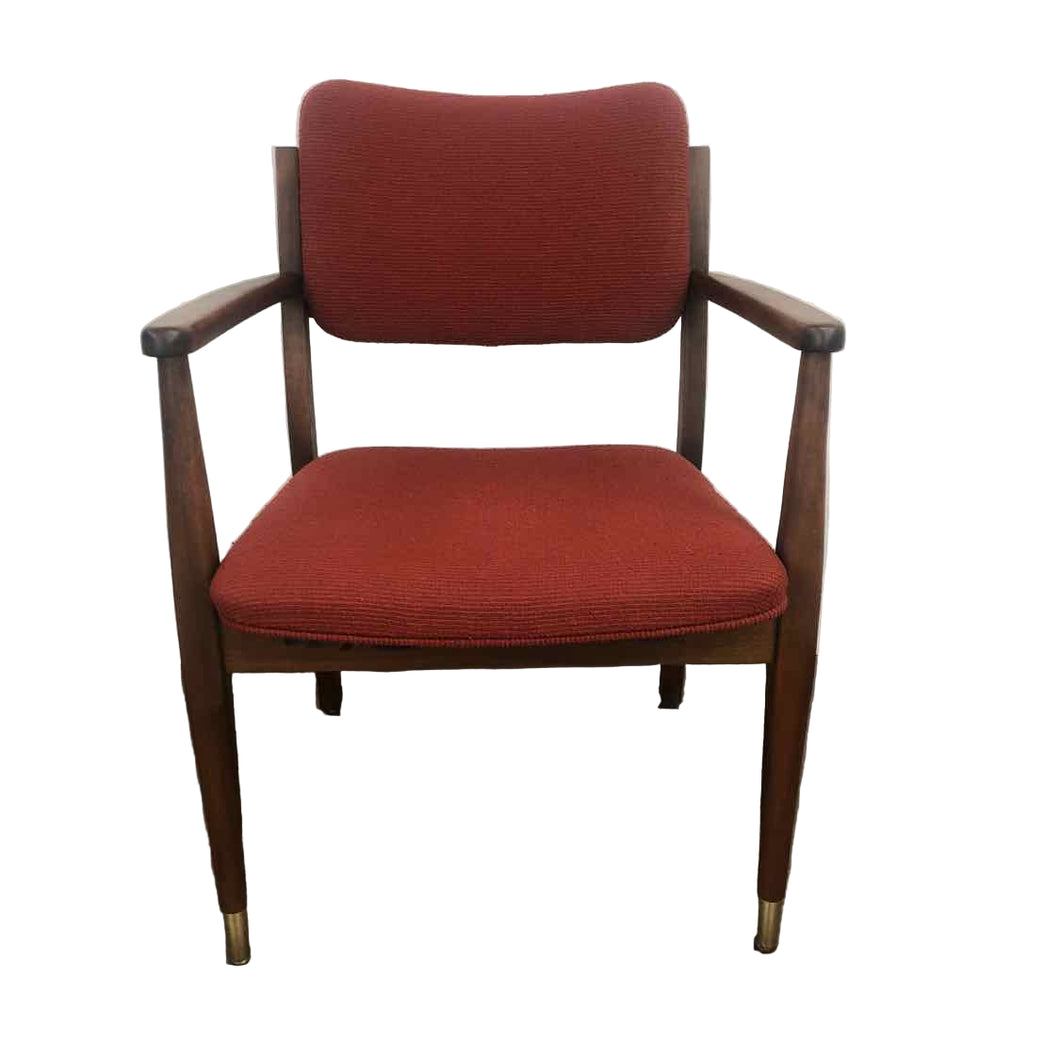 Modern Walnut Arm Chair