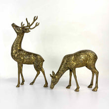 Load image into Gallery viewer, Large Brass Deer