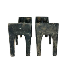 Load image into Gallery viewer, Modern Cast Iron Andirons
