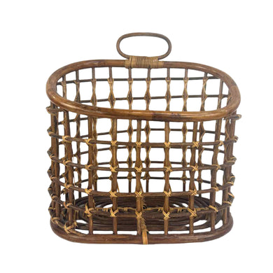 Bent Rattan Basket