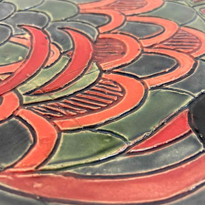 Studio Pottery Fish Platter