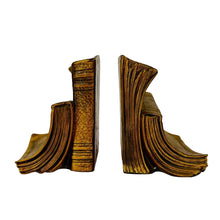 Load image into Gallery viewer, Brass Book Bookends