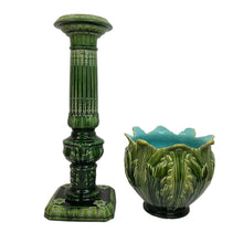 Load image into Gallery viewer, Majolica Pottery Planter