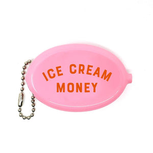 Ice Cream Money Pouch Keychain