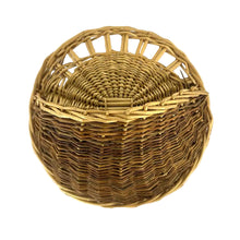 Load image into Gallery viewer, Wall Pocket Wicker Basket