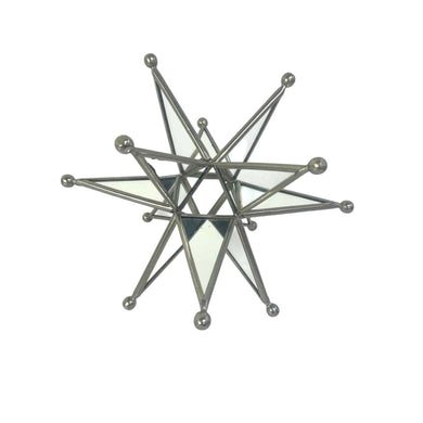 Leaded Glass Star Sculpture