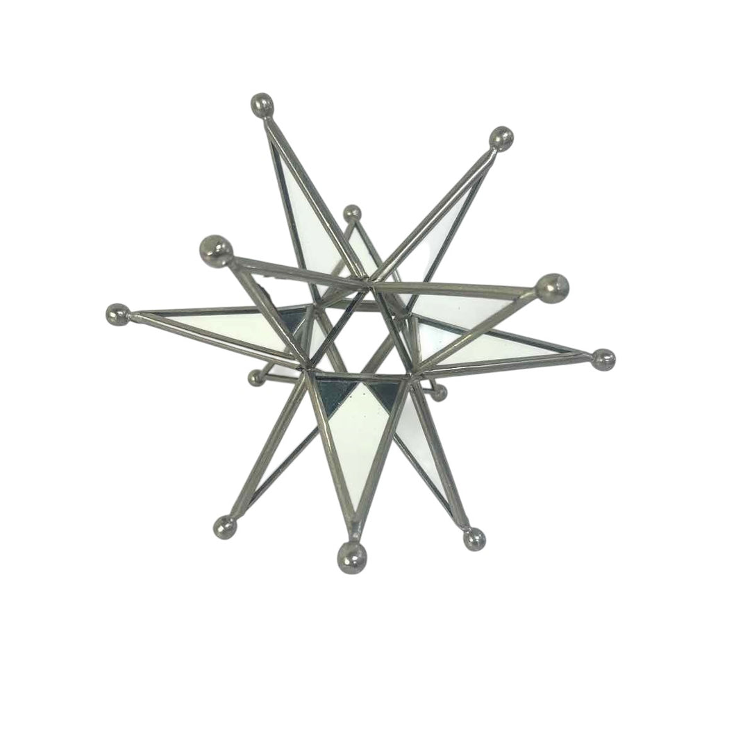 Leaded Glass Star Sculpture