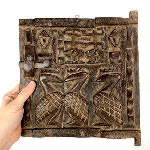 Carved Wooden African Door