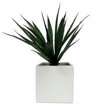 Load image into Gallery viewer, White Square Planter
