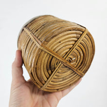 Load image into Gallery viewer, Pencil Reed Coil Basket