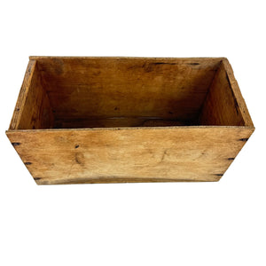 Wooden Crate Box
