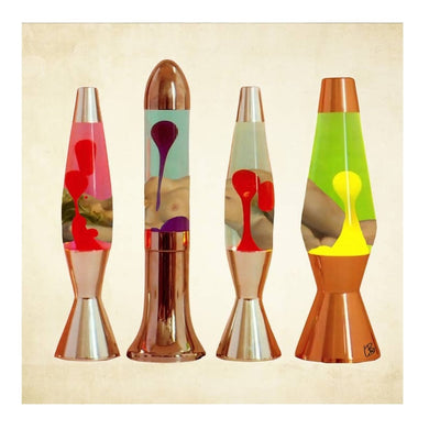 Nude Lava Lamps Print