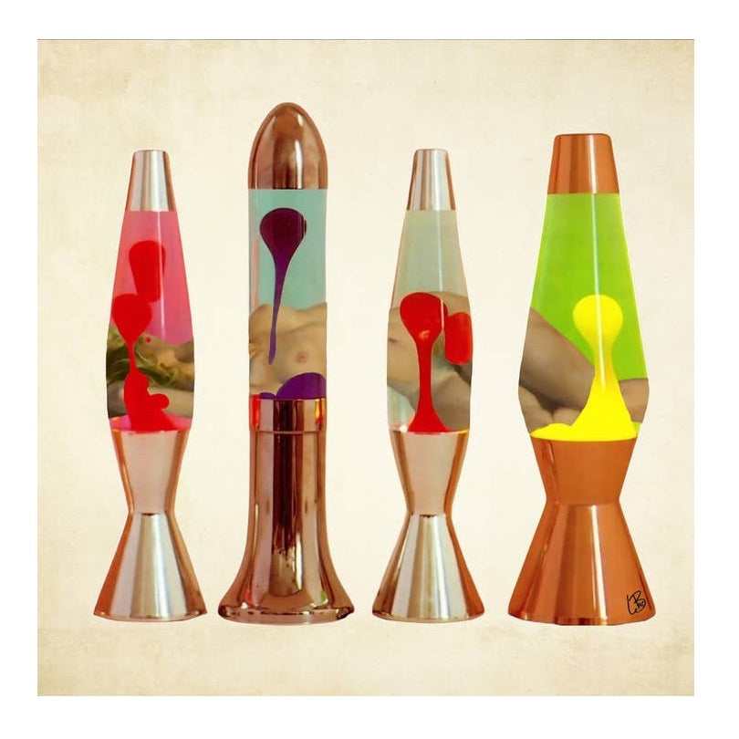 Nude Lava Lamps Print