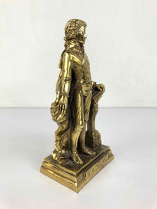 Gold Mozart Composer Sculpture