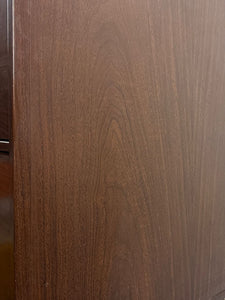 Faux Wood 1940s File Cabinet