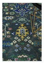 Load image into Gallery viewer, Blue Oushak Area Rug